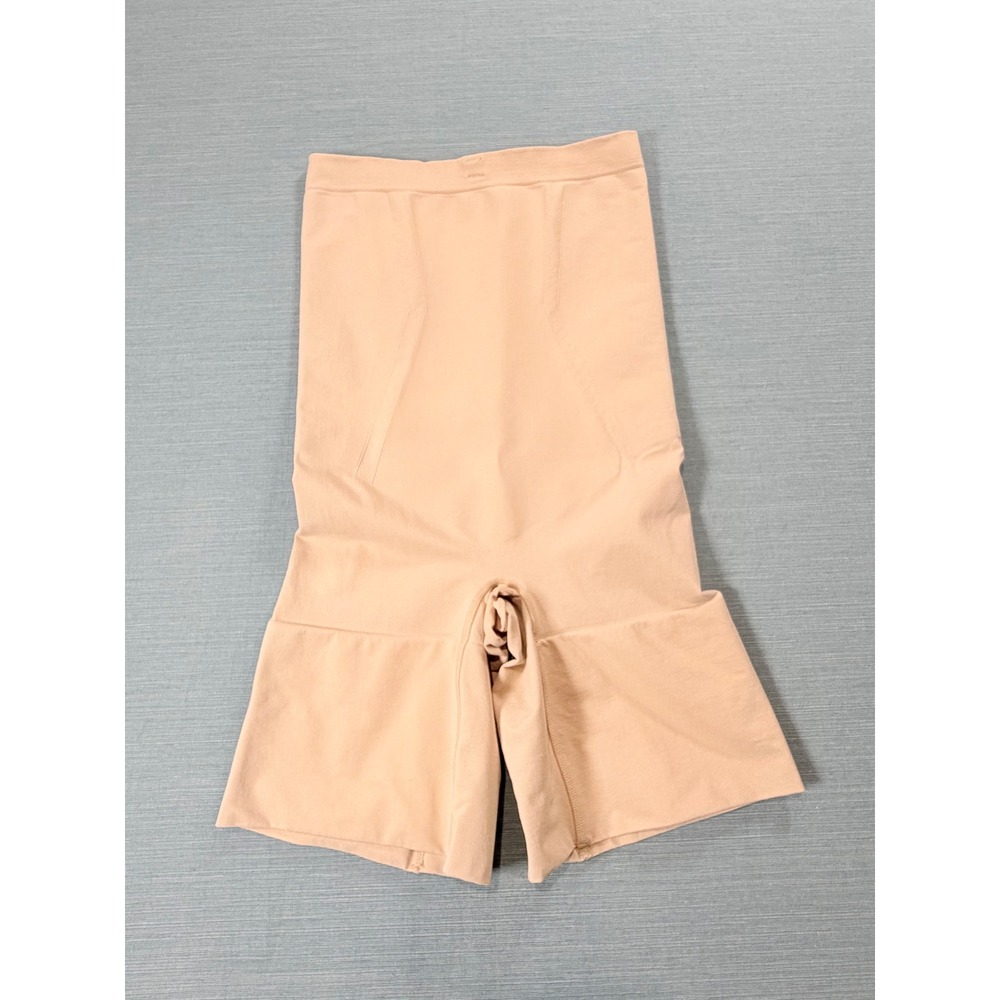 Unbranded Shapewear Shorts Women Large Beige Excellent Tummy Control Butt Lift